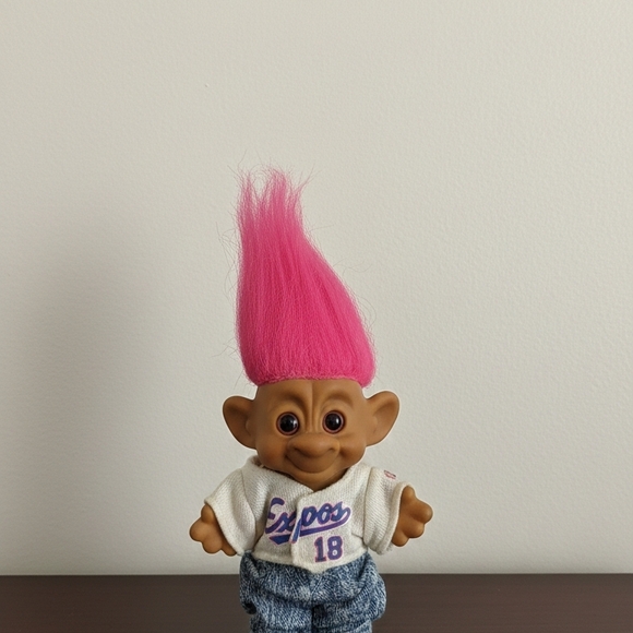 MLB Other - VTG 1993 Montreal Expos Russ Forest Troll - #18 Moisés Alou - 25th Anniversary